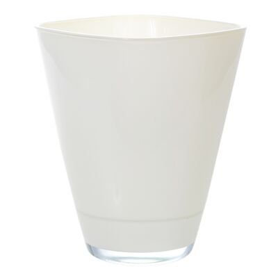 Osłonka szklana AMARANTA 14,5 cm krem