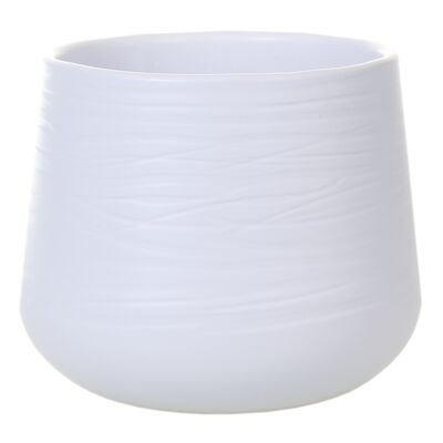Osłonka 622 17 cm biała mat