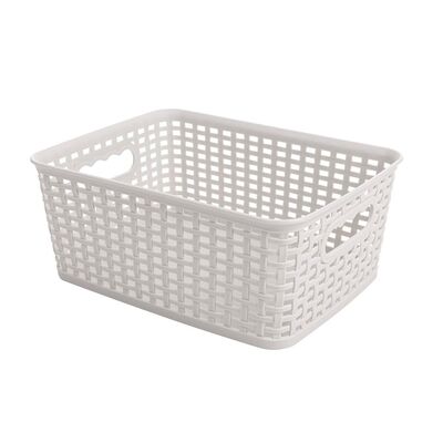 Koszyk rattan classic 4,5 l prostokątny CAPRI beżowy