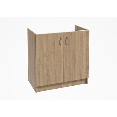 Szafka kuchenna D80 80 x 50 cm pod zlewozmywak 2D0S DSM dąb sonoma