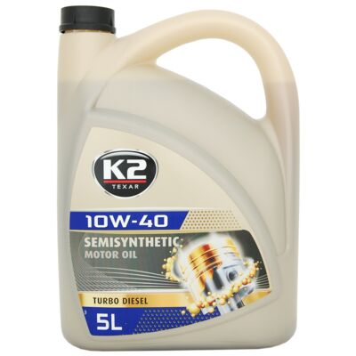 Olej TEXAR 10W-40 TD semisyntetic 5 l K2