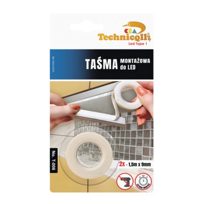 Taśma montażowa do led 2 szt