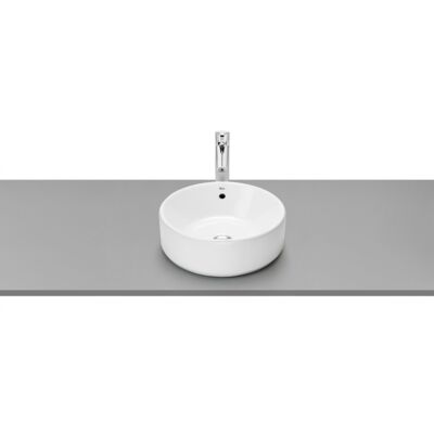 Umywalka nablatowa Gap okrągła 39 cm Roca