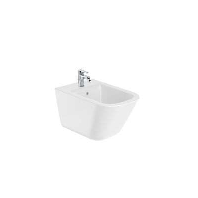 Bidet podwieszany z ukrytymi mocowaniami
