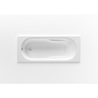 Wanna prostokątna 160 x 70 cm z nogami Genova Roca