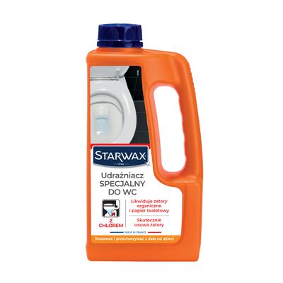 Udrażniacz specjalny do WC 1 l Starwax