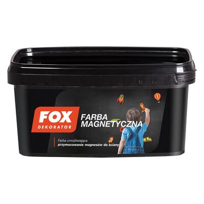 Farba magnetyczna czarna 0,75 l FOX