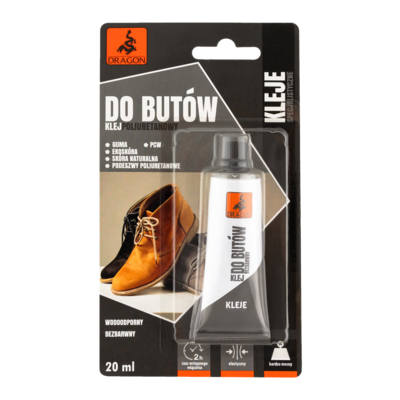 Klej do butów poliuretanowy 20 ml DRAGON