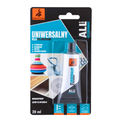 Klej uniwersalny - polimerowy 20 ml DRAGON