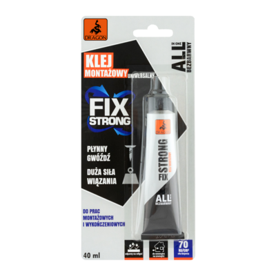 Klej montażowy FIX uniwersalny 40 ml DRAGON