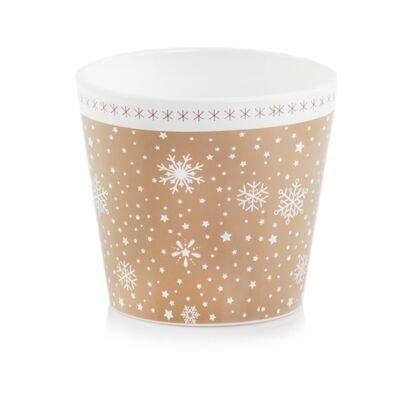 Osłonka X-mas 14 cm złoty