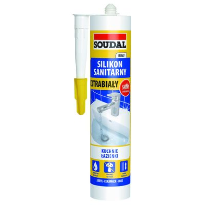 Silikon sanitarny EXTRA biały 280 ml