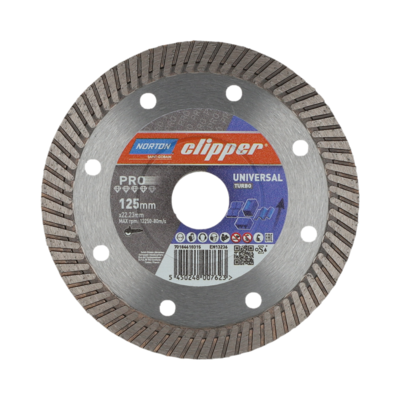 Tarcza diamentowa pro universal turbo H12 125 x 22,23 Norton Clipper