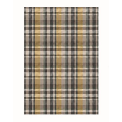 Ścierka kuchenna Tartan 45 x 65 cm beżowa