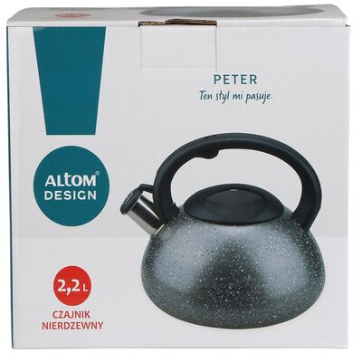 Czajnik nierdzewny 2,2 l PETER