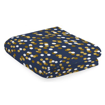 Koc coralowy Basic 130 x 170 cm granatowy
