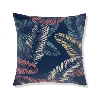 Poduszka Fashion Print IV 40 x 40 cm niebieska