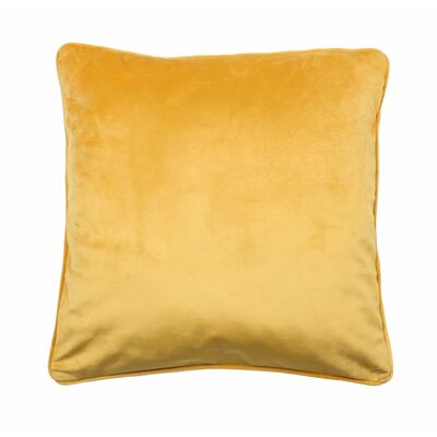 Poszewka VELVET 45 x 45 cm musztardowa