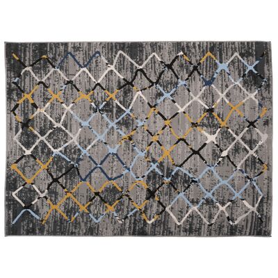 Dywan Capri 60 x 100 cm romby jasny szary