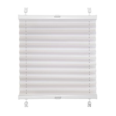 Roleta plisowana 60 x 150 cm biel