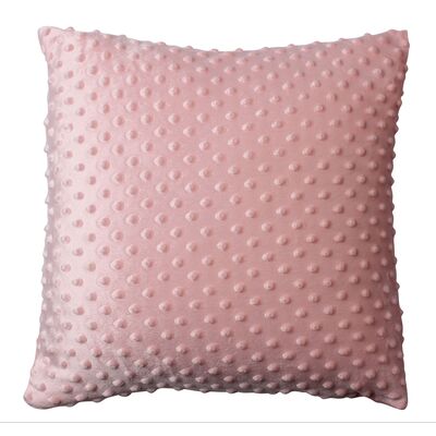 Poszewka BOBO 40 x 40 cm różowa