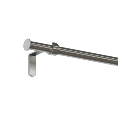 Karnisz pojedynczy Oslo I 19 mm 240 cm ef.stali