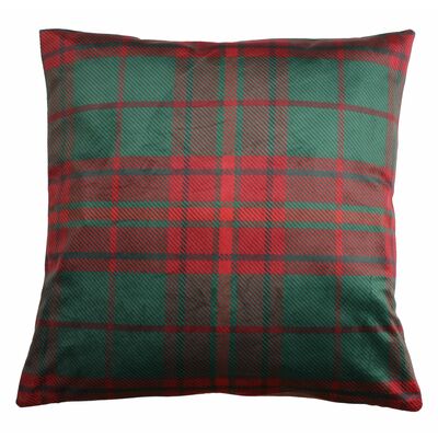 Poszewka GRATO 45 x 45 cm zielono-czerwony