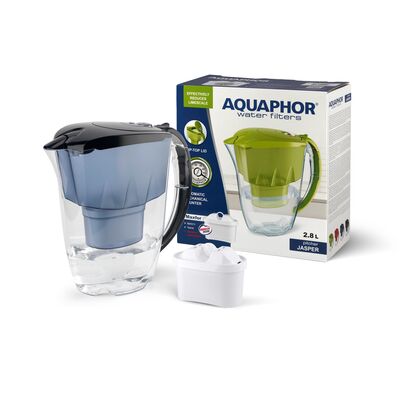 Dzbanek filtrujący Aquaphor Jasper 2,8 l z wkładem B100-25 Maxfor granatowy