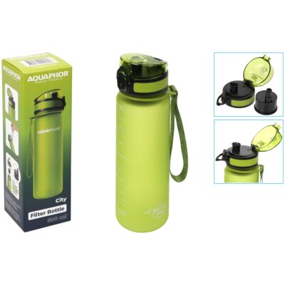Butelka filtrująca 500 ml Aquaphor CITY zielona