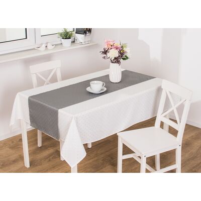 Bieżnik MIGOT 40 x 140 cm jasnoszary
