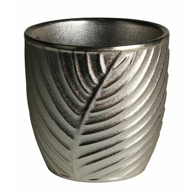 Osłonka ceramiczna JUNE 13,5 x 13,5 x 13 cm złota