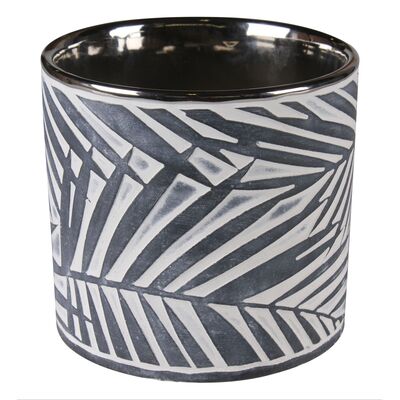 Osłonka ceramiczna SOREN 12,5 x 12,5 x 12 cm antracyt