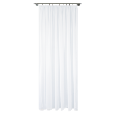 Firanka z taśmą DIANA 290 x 260 cm biała
