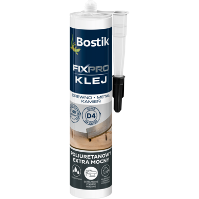 Klej FIXPRO drewno, metal, kamień 300 ml Bostik