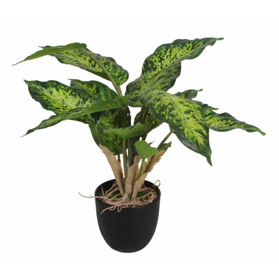 Sztuczny kwiat w doniczce DIFENBACHIA TROPIC 35 cm