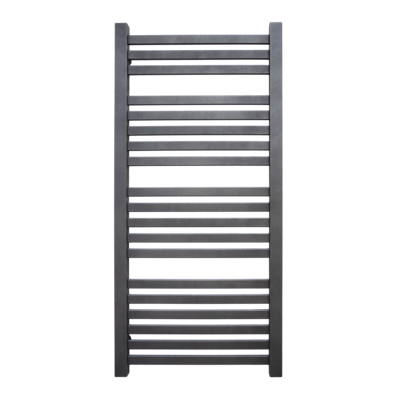 Grzejnik łazienkowy Briko 44 x 95 cm grafitowy struktura