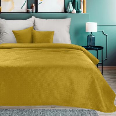 Narzuta LUIZ5 170 x 210 cm musztardowy