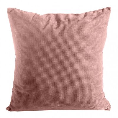 Poszewka MILO 45 x 45 cm ciemnoróżowy