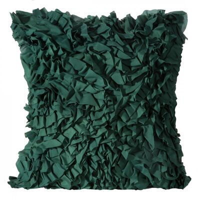 Poszewka MIRENA 45 x 45 cm ciemnozielony