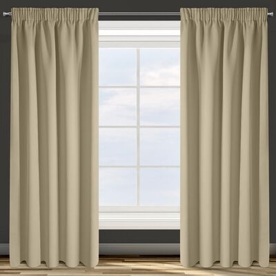 Zasłona PARISA 135 x 270 cm taśma beżowy