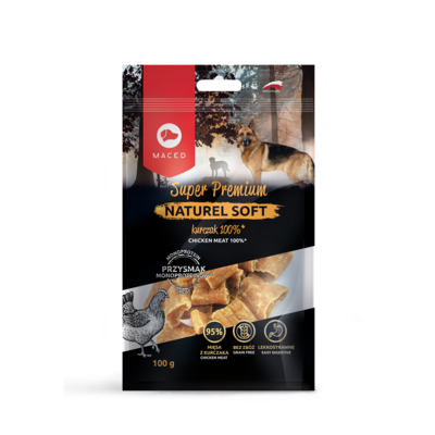 Przysmak dla psa Super Premium kurczak Natural Soft 100 g Maced