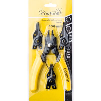 Szczypce segera 150 mm, zestaw: 4 sztuki Condor