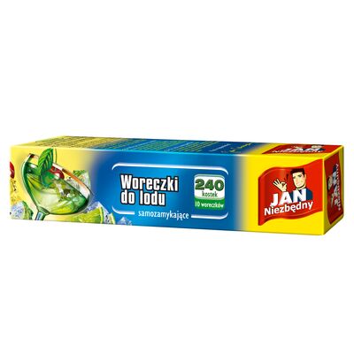 Woreczki do lodu pudełko 240 sztuk Jan Niezbędny