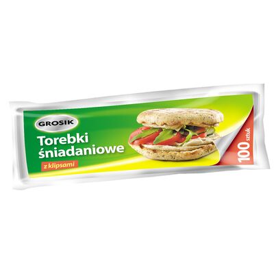 Torebki śniadaniowe GR 17 x 24; 100 sztuk