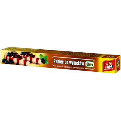 Papier do wypieków 8 m Jan Niezbędny
