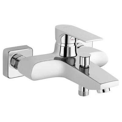 Bateria wannowa ALGEO SQUARE, bez natrysku chrom