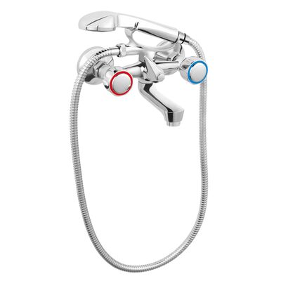 Bateria wannowa ścienna STANDARD chrom B48C