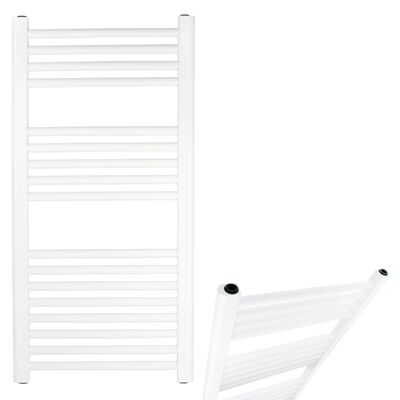 Grzejnik łazienkowy 600 x 900 prosty biały