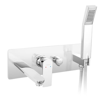 Bateria wannowa podtynkowa ALGEO SQUARE chrom