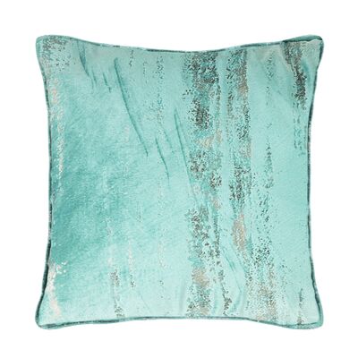 Poduszka ANDREAN 45 x 45 cm turkusowy
